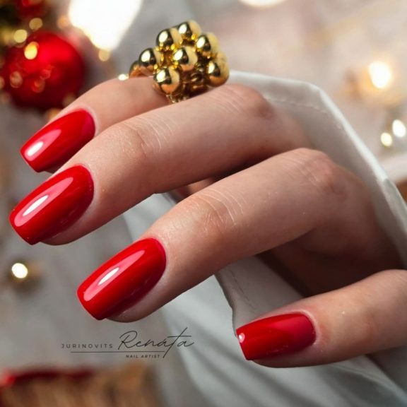 "DNKa" COLOR GEL POLISH, 12 ml ULTRA RED