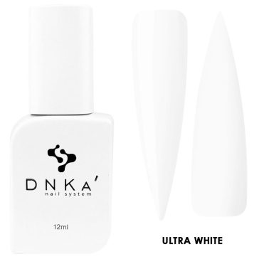 "DNKa" COLOR GEL POLISH, 12 ml ULTRA WHITE