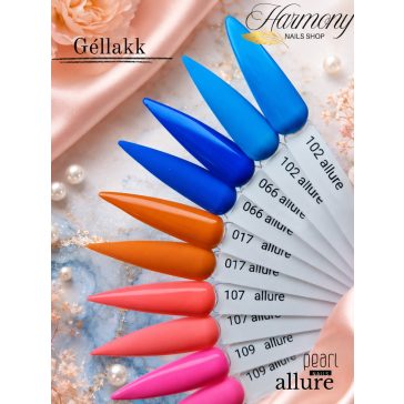 allure 017 prémium papaya gél lakk