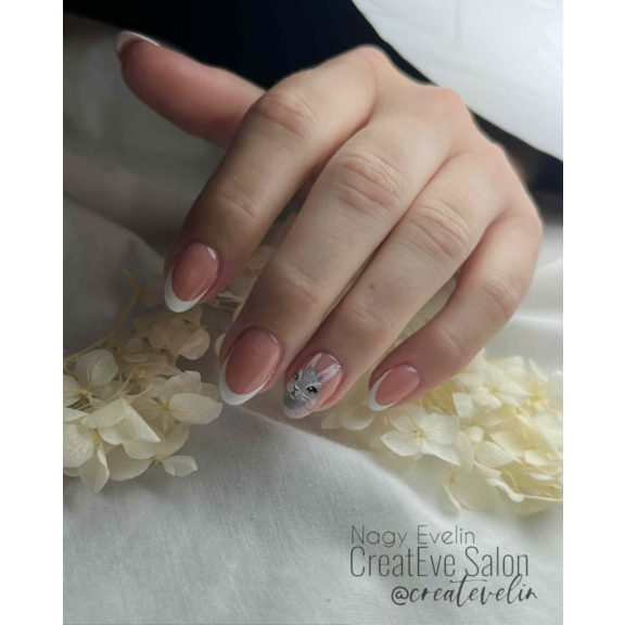 FLEXI HARD COVER CREAM BEIGE - erősített géllakk alap