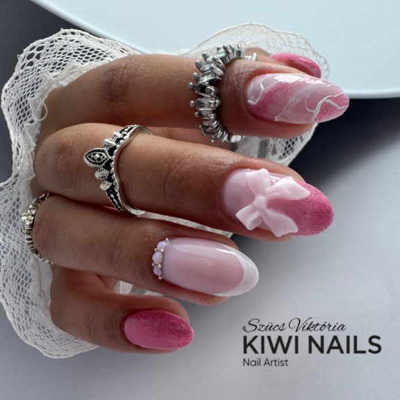 Flexi Hard Gel Milky Pink - erősített géllakk alap