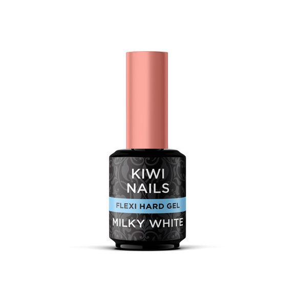 Flexi Hard Gel Milky White - erősített géllakk alap
