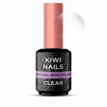 FIBER GEL WITH VITAMIN CLEAR- erősített géllakk alap