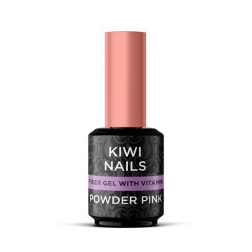   FIBER GEL WITH VITAMIN POWDER PINK- erősített géllakk alap alap