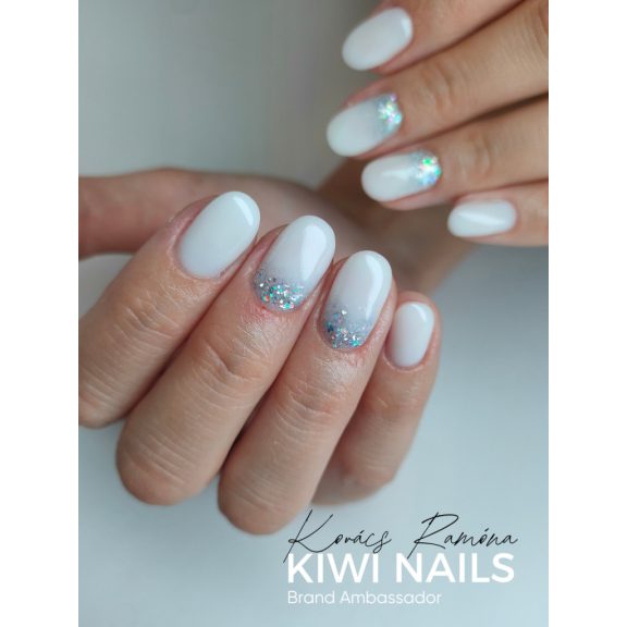 FIBER GEL WITH VITAMIN MILKY WHITE- erősített géllakk alap