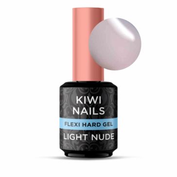FLEXI HARD LIGHT NUDE - erősített géllakk alap