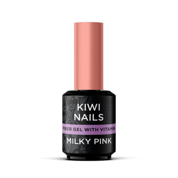 FIBER GEL WITH VITAMIN MILKY PINK