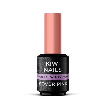 FIBER GEL WITH VITAMIN COVER PINK
