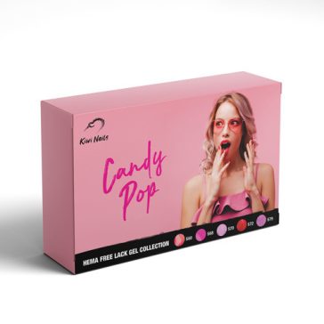 LackGel Kit Candy Pop 8 ml – gél lakk szett