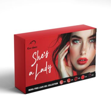 LackGel Kit She's a Lady 8 ml – gél lakk szett