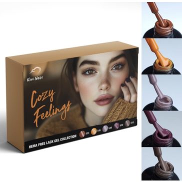 LackGel Kit Cozy Feelings 8 ml – gél lakk szett