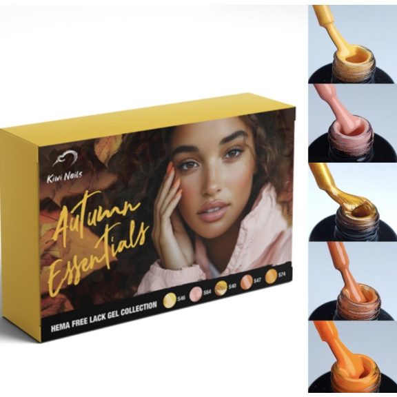 LackGel Kit Autumn Essentials 8ml – gél lakk szett