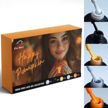 LackGel Kit HAPPY PUMKIN 8 ml – gél lakk szett