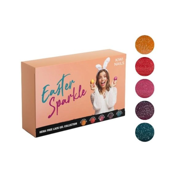 LACK GEL KIT EASTER SPARKLE 8ML - GÉLLAKK SZETT
