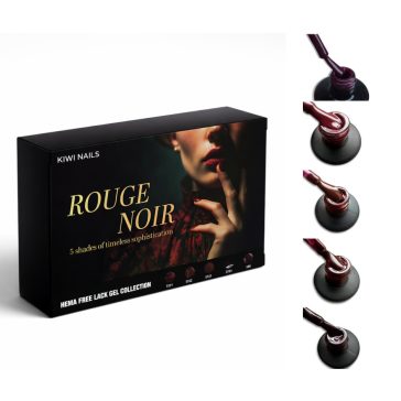 LACK GEL KIT ROUGE NOIR 8ML - GÉLLAKK SZETT