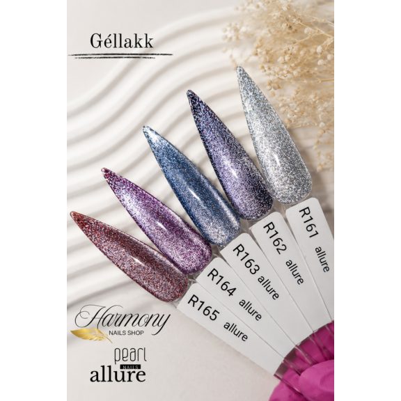 allure R161 prémium ezüst reflektív gél lakk