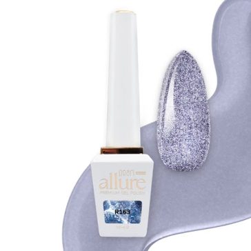 allure R163 prémium acélszürke reflektív gél lakk