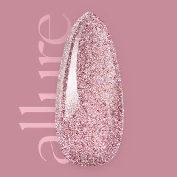 allure R165 prémium pinkes-mályva reflektív gél lakk