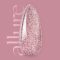 allure R165 prémium pinkes-mályva reflektív gél lakk