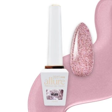 allure R165 prémium pinkes-mályva reflektív gél lakk