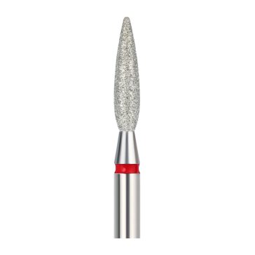 Gyémánt láng csiszolófej – 2,3 × 8 mm – F (finom)