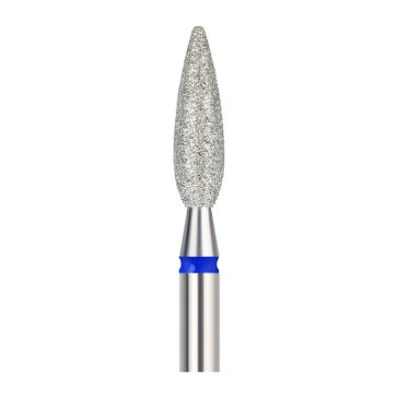   Gyémánt láng csiszolófej – 2,5 × 9 mm – M (közepes)