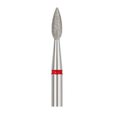 Gyémánt láng csiszolófej – 2,1 × 5,7 mm – F (finom)