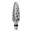 Volfrám-karbid láng marófej – 6 × 14,5 mm – XC (extra durva)