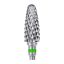 Volfrám-karbid láng marófej – 6 × 14,5 mm – C (durva)