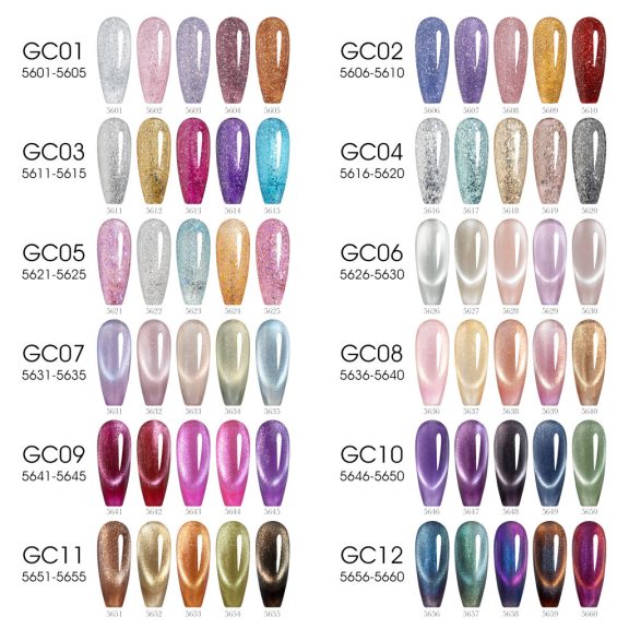 Venalisa - Venalisa UV/LED Gél Lakk 10 ml No.5601 Glitter - 10ml