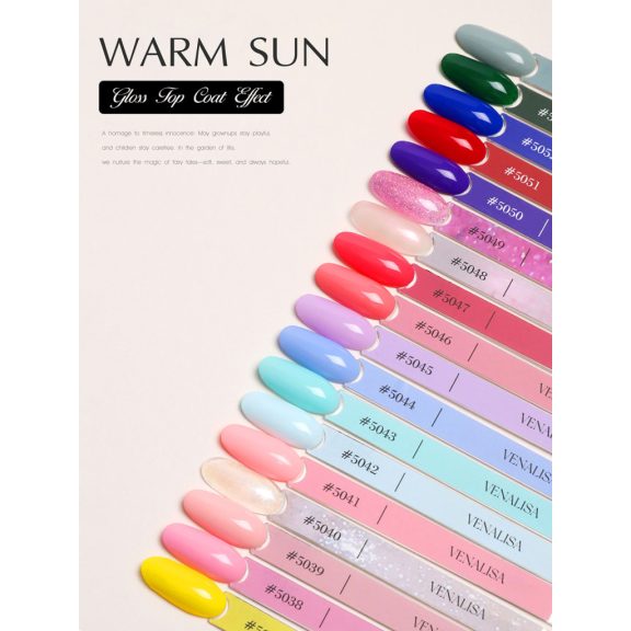 Venalisa UV/LED Gél Lakk szett - V3 - Warm Sun - 18 db szín