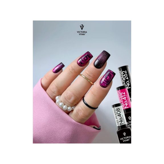 Victoria Vynn - Gel Polish - 412 Supernova Pink 8ml (Üveg hatású)