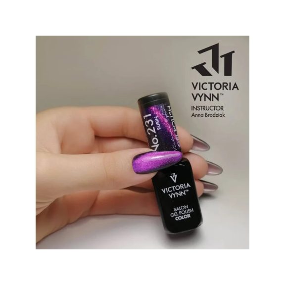 Victoria Vynn - Gel Polish - 231 Stone Cat Eye Rubin 8ml