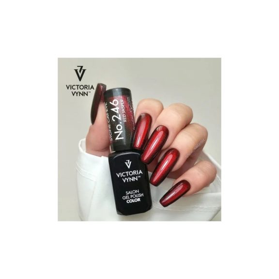 Victoria Vynn - Gel Polish - 246 Stone Cat Eye Red Jasper 8ml