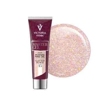 Victoria Vynn - Master Gel - 15 Glitter Peach - Acrylgel 60g
